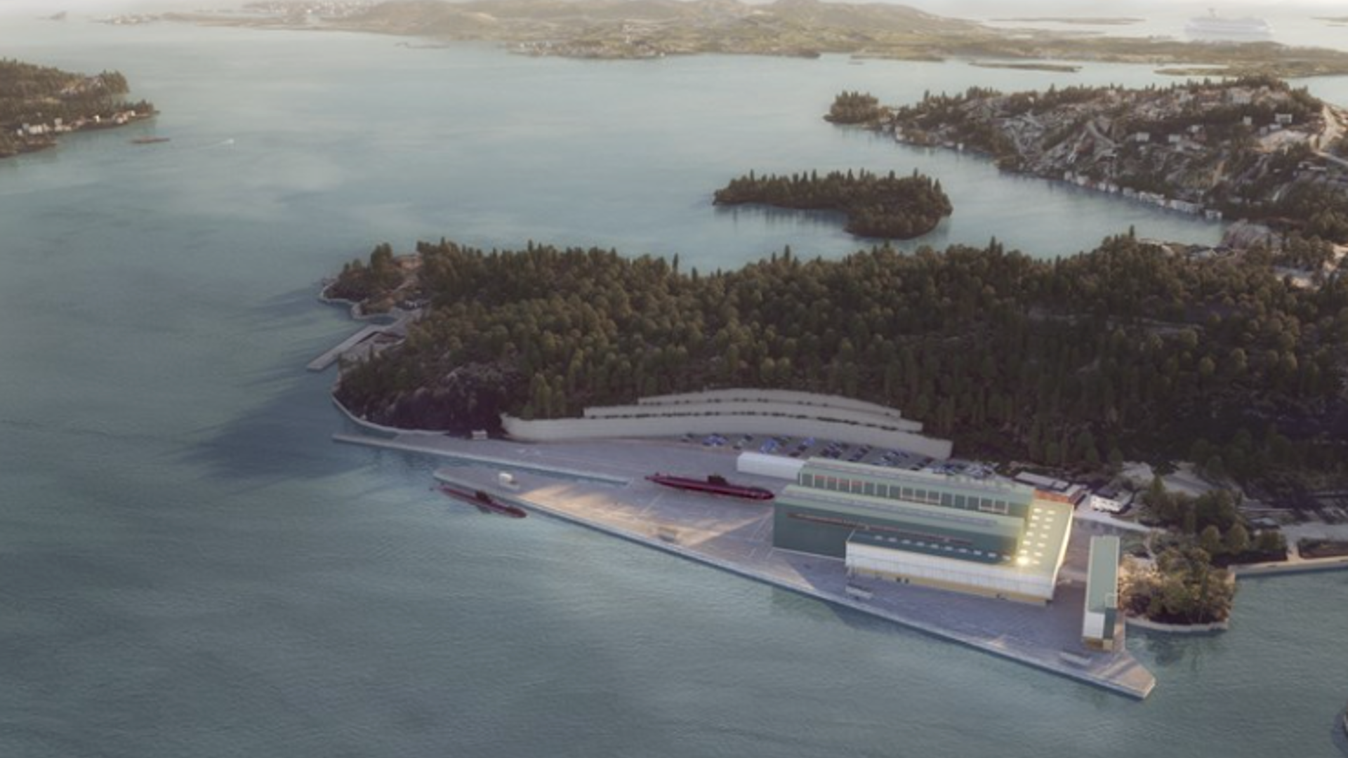 Haakonsvern Shiplift Render